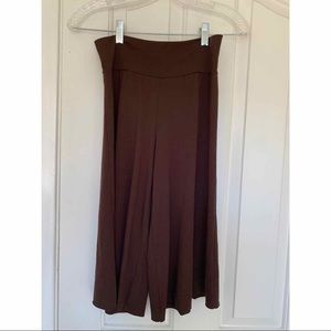 Zing Girl Wide Leg Brown Pant Dress Size Small